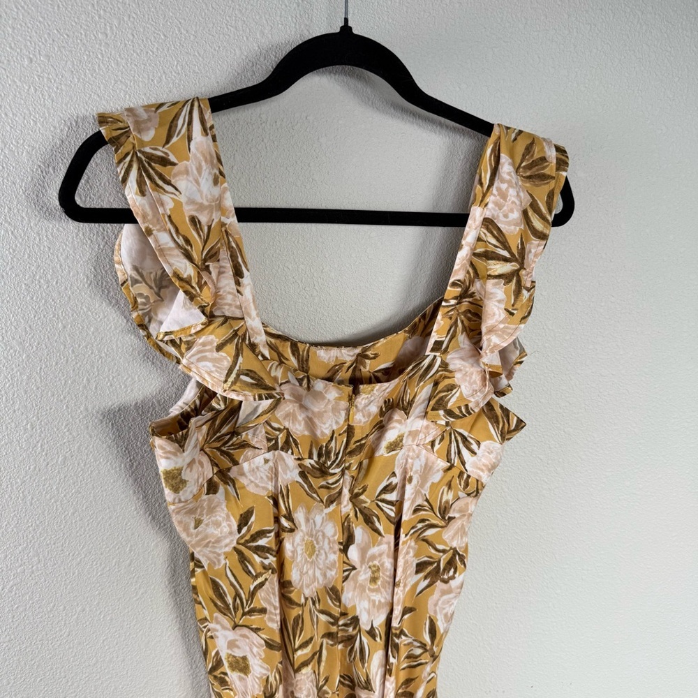 New Madewell Angelina Dress Chamomile Tea Yellow NWT Preppy Casual Women’s 6 - Picture 14 of 16